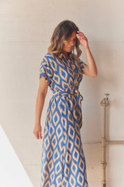 Mary Patterned Dress | Kjole fra French Laundry