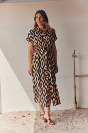 Mary Patterned Dress | Kjole fra French Laundry