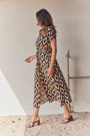 Mary Patterned Dress | Kjole fra French Laundry