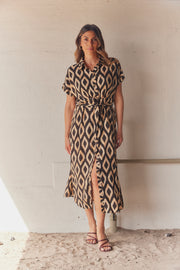 Mary Patterned Dress | Kjole fra French Laundry