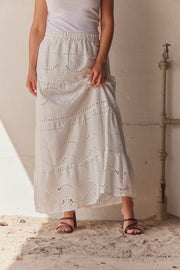 Broderie Anglaise Skirt 8686 | Nederdel fra Atelier C