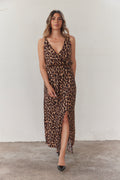 Ally All Over Leo Dress | Kjole fra French Laundry