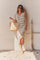 9019 Dress | Beige | Kjole fra Atelier C