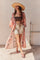 Kailani | Orange Print | Kimono fra Statebird