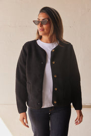 Ada Teddy Jacket | Sort | Jakke fra French Laundry