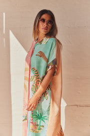 Pastel Palms Shirt Dress | Kjole fra Atelier C