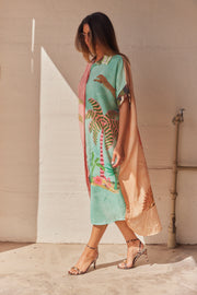 Pastel Palms Shirt Dress | Kjole fra Atelier C