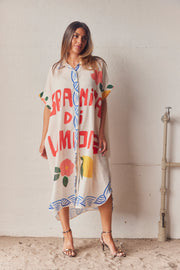 Mandala Ocean Shirt Dress | Kjole fra Atelier C