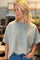 Carol Tee 205697 | Hellgrau Melange | T-Shirt von Freequent