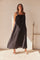 Leopard strap dress | Sort | Kjole fra Avery