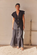 Elizabeth Dress | Black | Kjole fra Atelier C – nedsat
