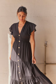 Elizabeth Dress | Black | Kjole fra Atelier C