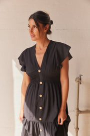 Elizabeth Dress | Black | Kjole fra Atelier C