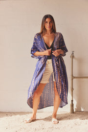 Kauai Kimono | Navy Nude Tiedye | Kimono fra Statebird