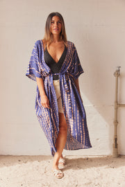 Kauai Kimono | Navy Nude Tiedye | Kimono fra Statebird