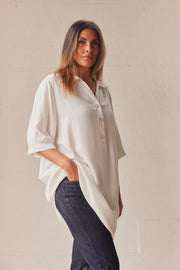 Plain Penelope Tunic | Bluse fra Atelier C