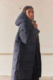 Asta Coat | Blå | Frakke fra French Laundry