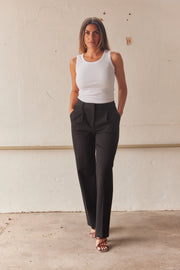 Liva Loose Pant | Sort | Bukser fra Statebird