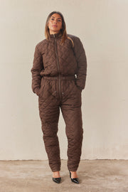 Lolly quilt jumpsuit | Brun | Termodragt fra French Laundry