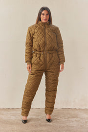 Isola Teddy Jumpsuit | Mørkegrøn | Termodragt fra French Laundry