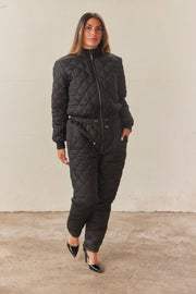 Lolly quilt jumpsuit | Sort | Termodragt fra French Laundry