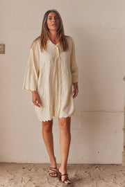 Embla Embroidered Shirt Dress | Skjorte fra Atelier C