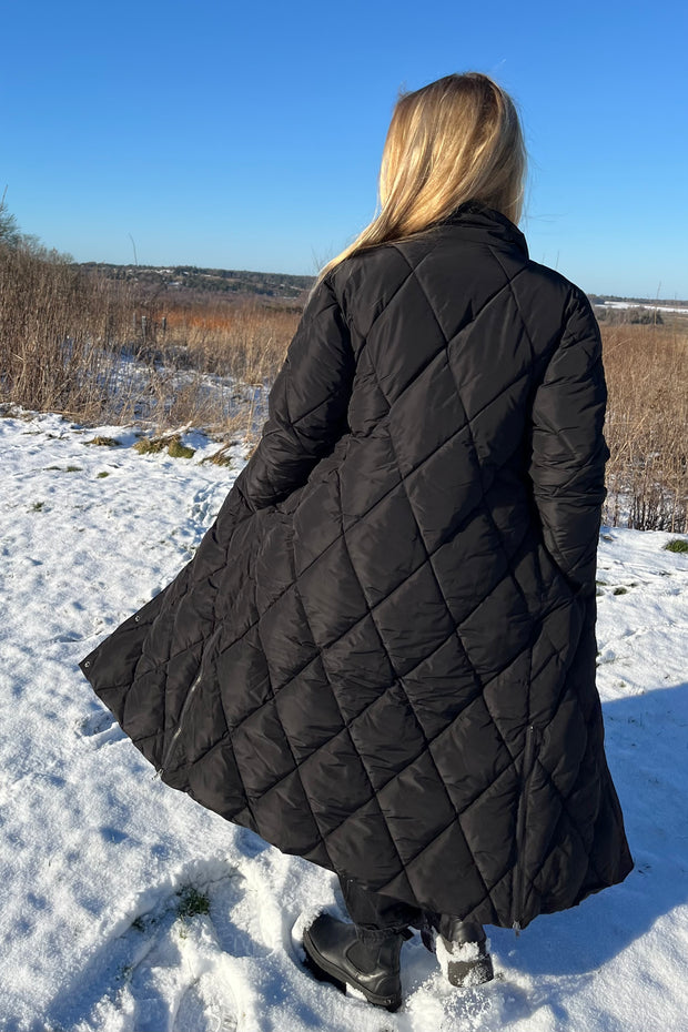 Cora Coat | Sort | Frakke fra Statebird