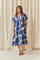Aurelia Dress | Blue | French Laundry