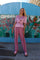 Croc Pants | Pink Stripe | Bukser fra Liberté