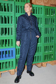 Lolly quilt jumpsuit | Navy | Termodragt fra French Laundry