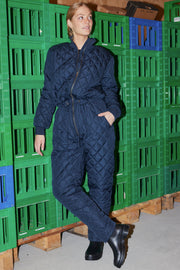 Lolly quilt jumpsuit | Navy | Termodragt fra French Laundry