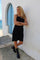 Freddy Strap Dress | Black | Kjole fra Liberté