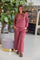 Tini Wide Pants | Mørkerød | Bukser fra Statebird