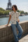 Elys Embroidered Blouse | White