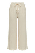 Laurel Linen Pants | Cream – nedsat