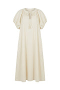 Lou Long Dress | Ecru – nedsat