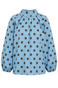 Dot Bow Shirt | Sky Blue – nedsat