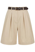Ady Shorts W. Belt | Beige | Avery – nedsat