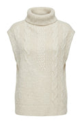 Tutti Knit Vest | Beige | Strik fra Avery