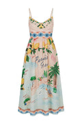 Paradise Island Dress | Multi | Kjole fra Atelier C – nedsat