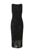 Roxy Floral Tulle Dress | Black | Kjole fra Avery