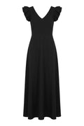 Kleid mit Knopfleiste hinten | Kleid von Avery – nedsat