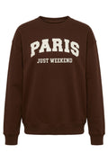 Paris Sweatshirt | Dark Maroon