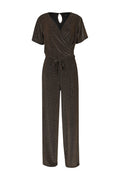 Katty Ss Jumpsuit | Black W. Gold