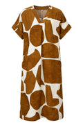 Aurelia Dress | Light Maroon | French Laundry