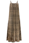 Lala Strap Dress | Brown Black – nedsat