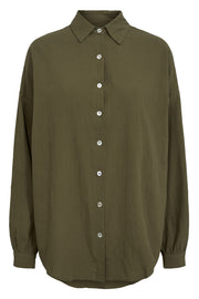 Line Ls Shirt | Army | Skjorte fra Liberté