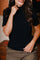 Lise Ss Twist Top 22484 | Black | Liberté