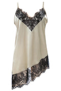 Lola Asymteric Top | Champagne Black