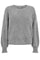 Talli Ls Knit | Grey Melange | Strik fra Mos Mosh